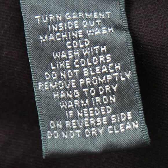 LAUREN Ralph Lauren black and dark gold velvet brocade evening jacket - Picture 8 of 8